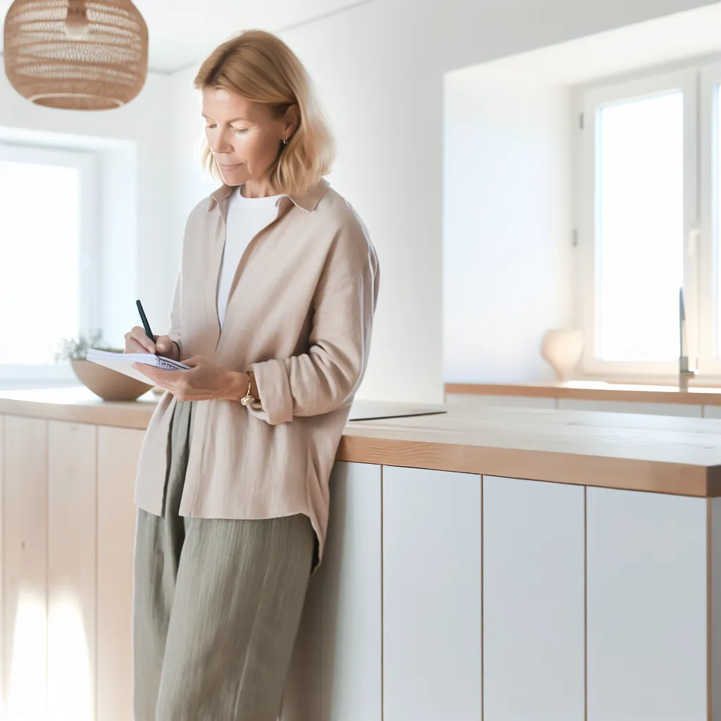 Nordic Island Kitchen Living Team